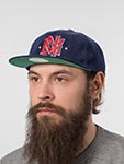 Бейсболка MITCHELL NESS арт. HMUS6828-MNNYYPPPNAVY (темно-синий)